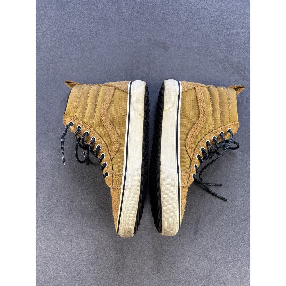 Vans Brown Suede High Tops Mens 6.5 Womens 8 - Picture 8 of 10